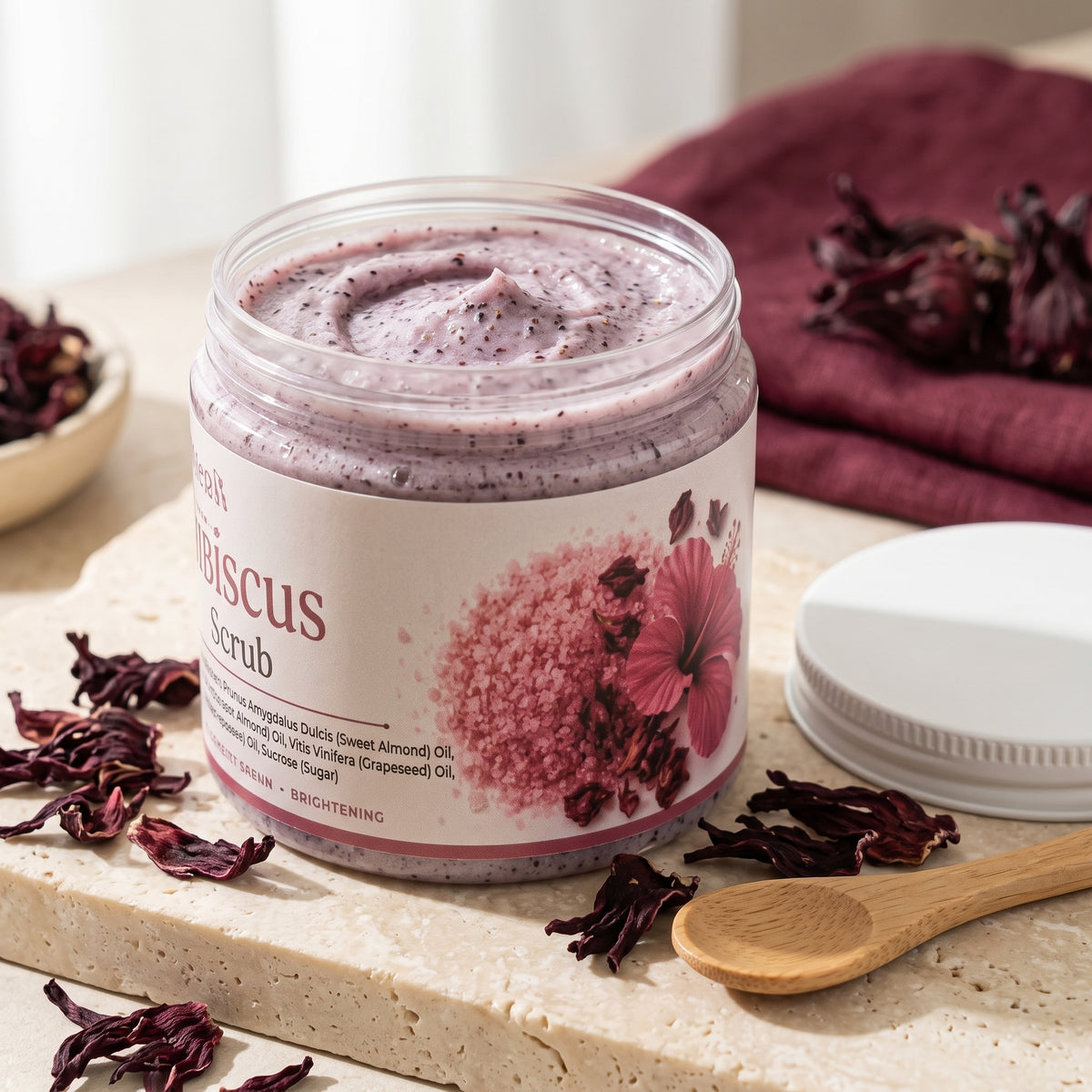 Hibiscus Scrub 250 GM