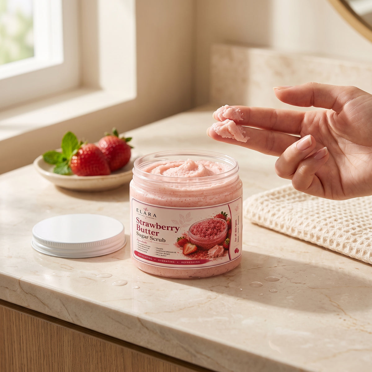 Strawberry Scrub 250 GM