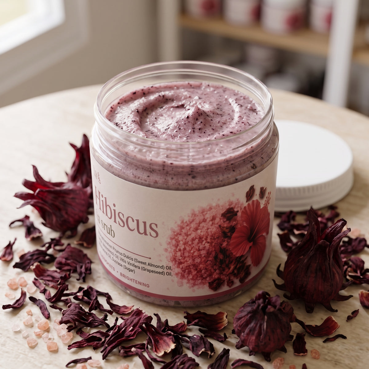 Hibiscus Scrub 250 GM