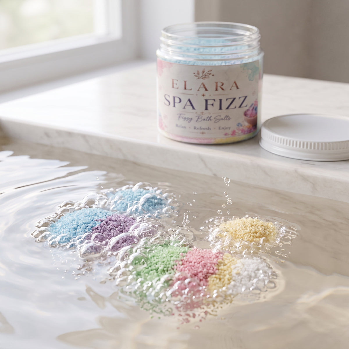 Spa Bath Fizz Salt