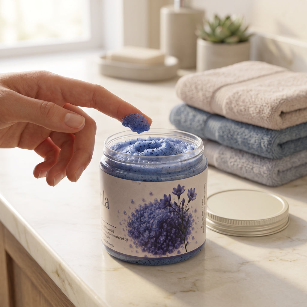 Blue Nila Scrub 250 GM
