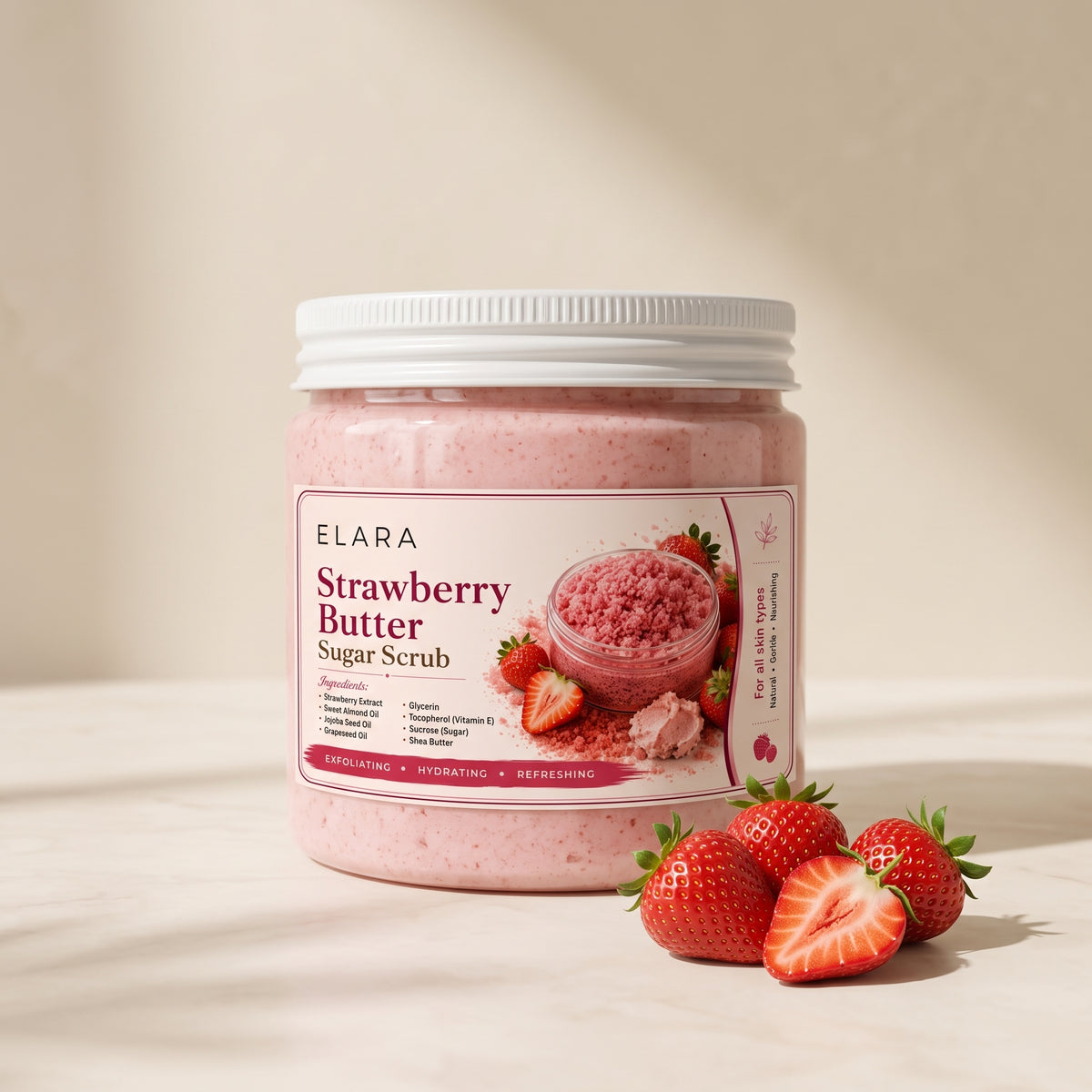 Strawberry Scrub 250 GM