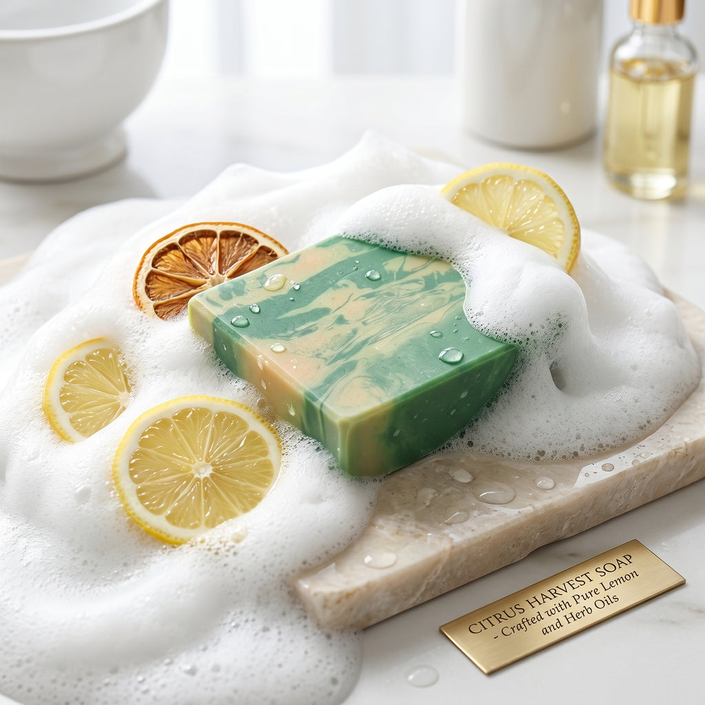 Lemon Mint Soap Bar 150 GM