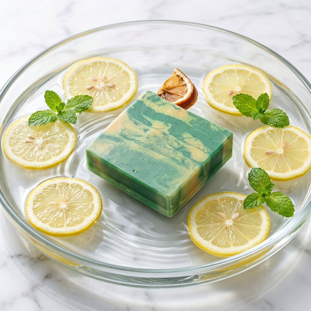 Lemon Mint Soap Bar 150 GM