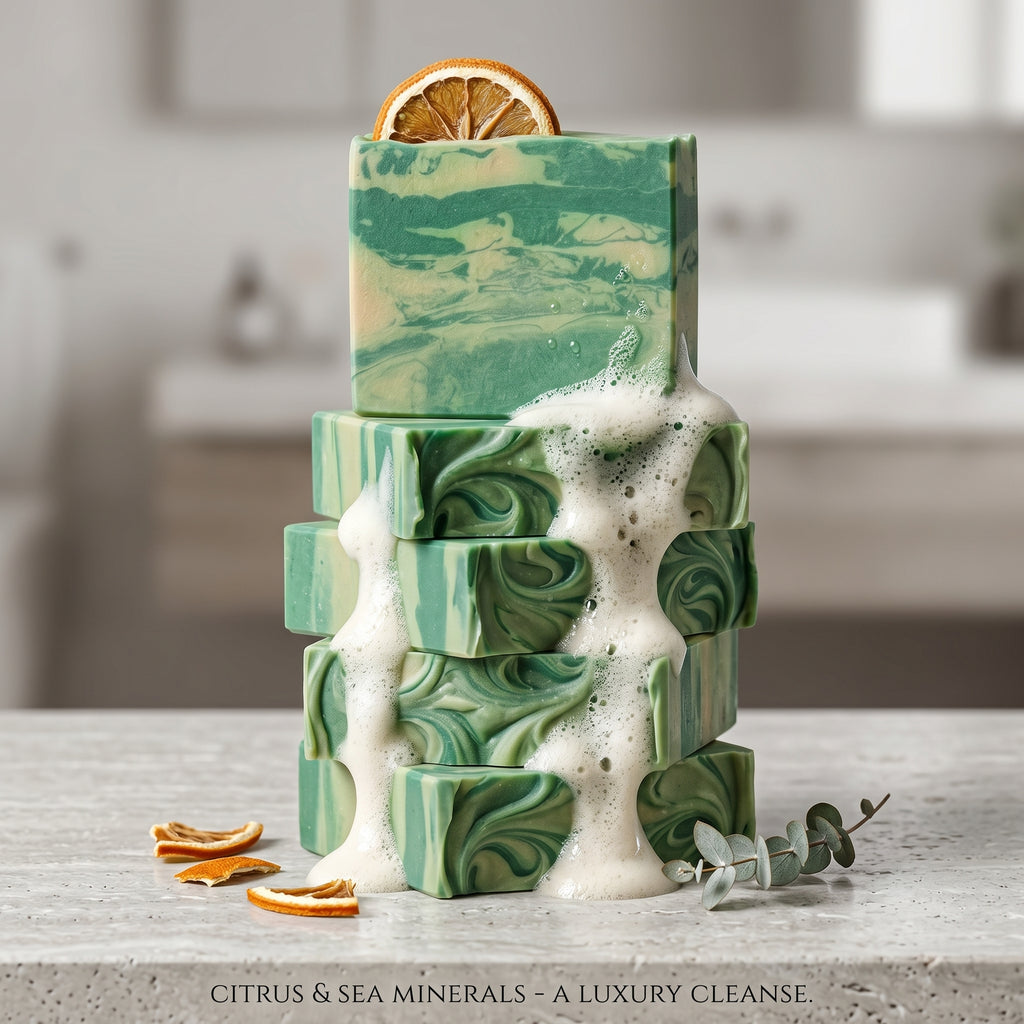 Lemon Mint Soap Bar 150 GM