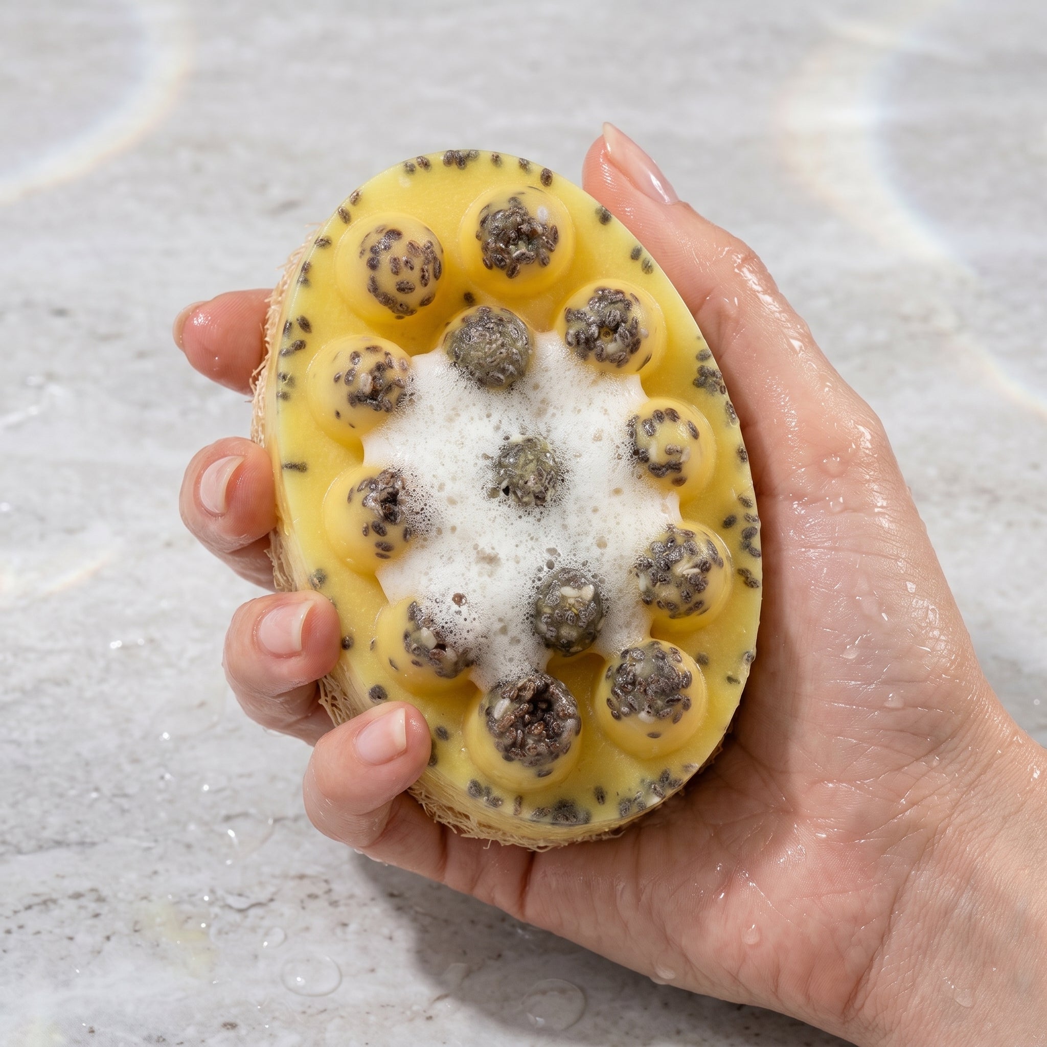 Grapeseed - Luffa Massage Bar 120 GM