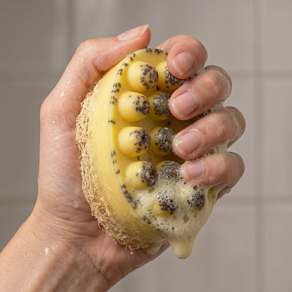 Grapeseed - Luffa Massage Bar 120 GM