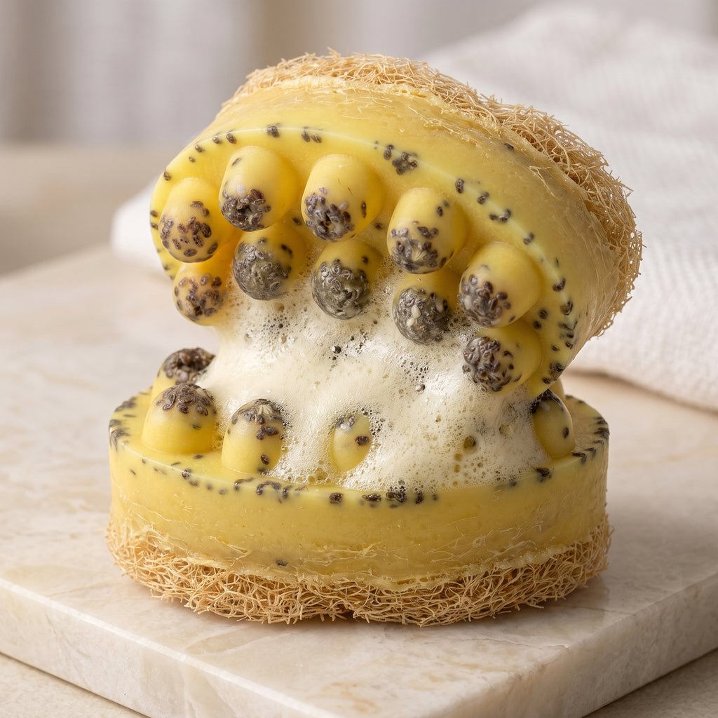 Grapeseed - Luffa Massage Bar 120 GM